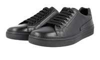Prada Leder Sneaker Downtown - 4E2831 - Schwarz - Neu - 5,5 39,5