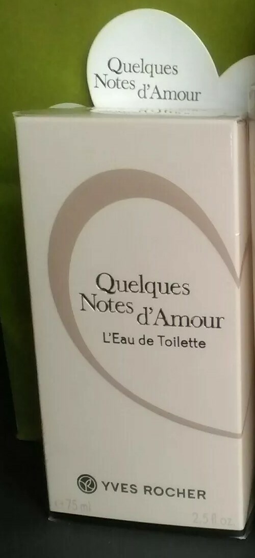 Eau de Toilette QUELQUES NOTES D'AMOUR vapo 75ml neuf pour femme
