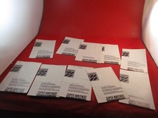 Lot of 10 Super Nintendo SNES Consumer Information and Precautions Booklet ONLY