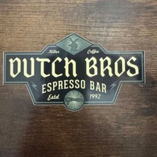 Dutch Bros Sticker Espresso Bar Killer Coffee RARE HTF March 2018