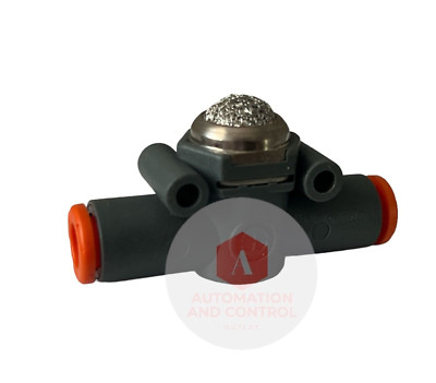 METAL WORK 9063124 Silenced Inline Quick Exhaust Valve VSR L 8-8-SIL