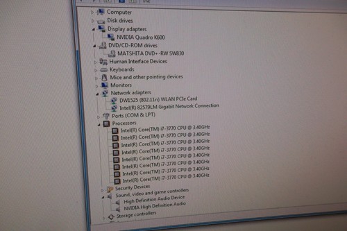 Dell Precision T1650 Intel Core i7 3.40GHz 1TB 16GB Wi-Fi P2214Hb 22" Monitor - Picture 2 of 12