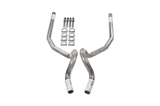 78-88 GM G Body Car 2.5" Dual Exhaust Kit No Muffler Rear Exit No Tip