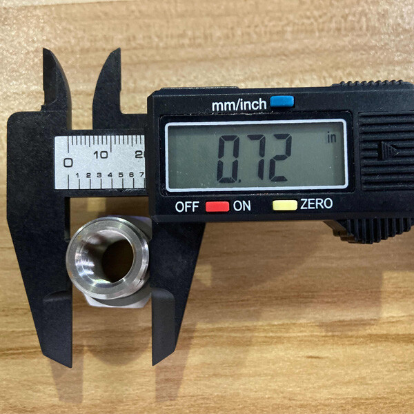 1PC 1/2x28 to 3/4x16 Automotive Threaded Oil Filter Adapter Stainless ...