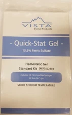 *1-Kit* Vista Quick-Stat FS 15.5% Ferric Sulfate Hemostatic Gel 502804