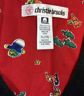 Veste/pull De Noël Moche Christie Brooks Fille - Taille S (7-8 Ans), Noir, Occasion