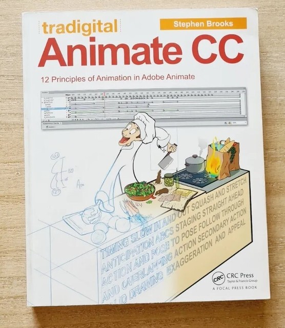 Tradigital Animate CC: 12 Principles of Animation in Adobe Animate by Stephen Brooks (Paperback, 2016) for sale online | eBay Tradigital Animate CC: 12 Principles of Animation in Adobe Animate by Stephen Brooks (Paperback, 2016) for sale online | eBay