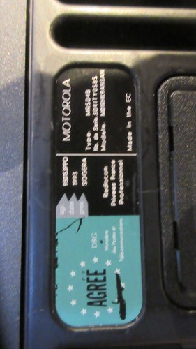 CB MOTOROLA RAMSES MST 3 MR 504 B avec micro, cable d'alimentation, antenne - Photo 8/8