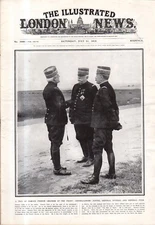 1915 London News August 14 - The Road to Warsaw; Alsace is conquered; Flanders