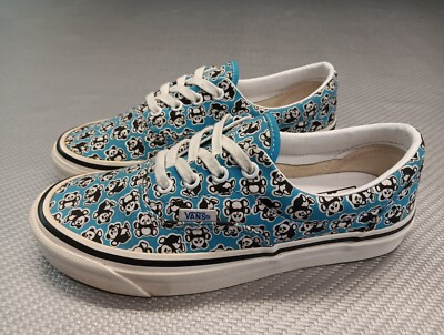VANS キャラクター柄スニーカー Vans x Disney Old Skool 80s Mickey Pink Teal Checkerboard RARE