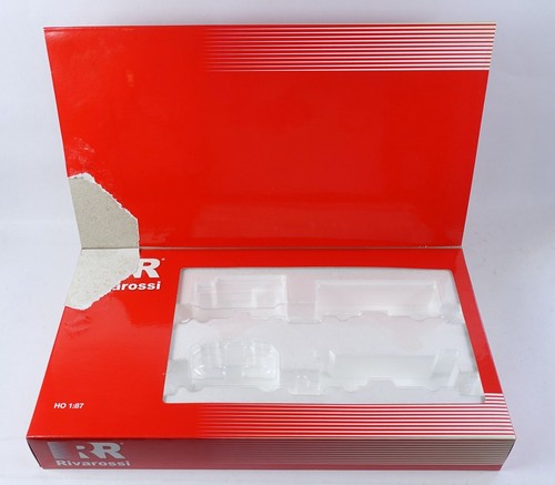 Rivarossi HR 6038 LEERKARTON Güterwagen Gotthard 4er SET H0 OVP Leerverpackung ! | Zustand: Gebraucht