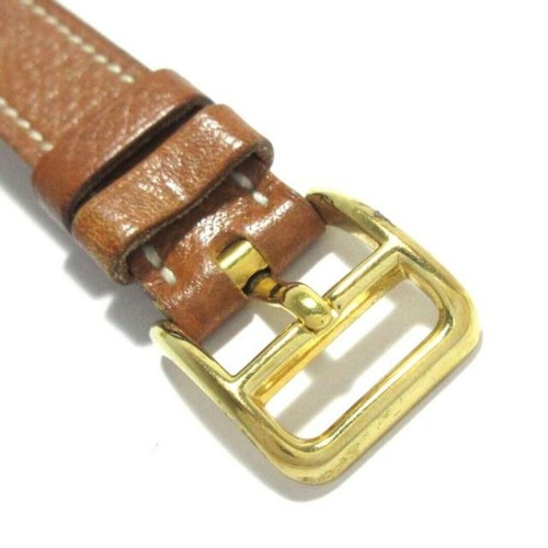 HERMES KELLY Watch Quartz Gold Dial Leather Ladies Watch Used - Picture 6 of 10