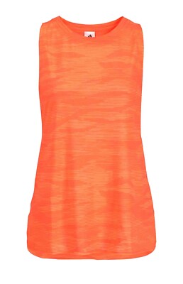 Adidas Tanktop orange Sportswear Sport Shirt Signalfarbe Yoga Sport Run Gr. M-XL