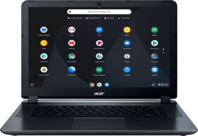 Acer 15.6'' HD Chromebook Intel Celeron N3060 CPU 4GB RAM 16GB eMMC Gray