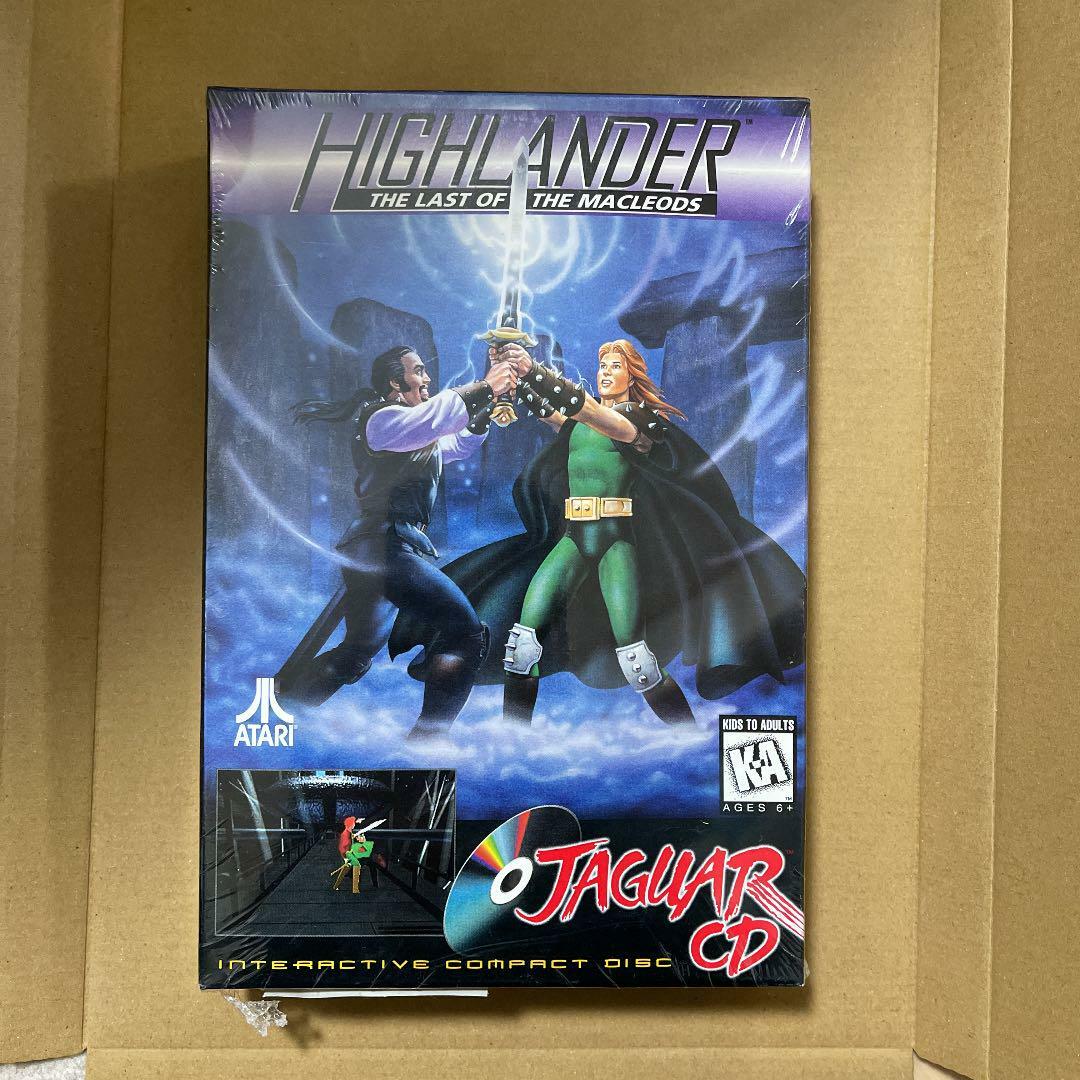 Atari jaguar HIGHLANDER / highlander Factory Sealed | eBay