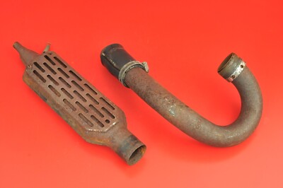 Bultaco Matador 250 MK4 Exhaust Pipe Header Mid Section Flange Thread