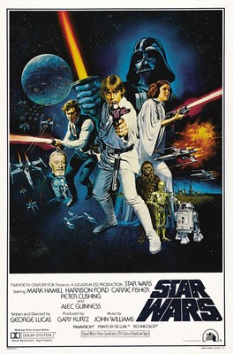 Star Wars movie poster - 11'' x 17''  Star Wars poster (style c)