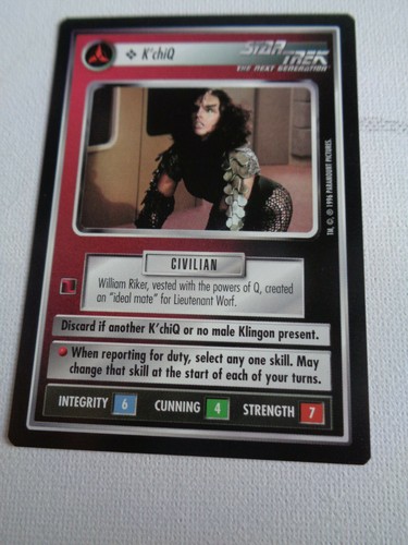 Star Trek The Next Generation CCG Q Continuum Individual Card - Picture 59 of 118