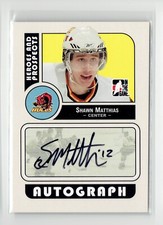 2008-09 Heroes &amp; Prospects Autograph #A-SMA Shawn Matthias Rookie Auto