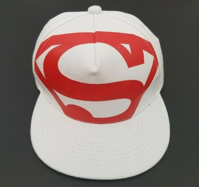 white superman hat