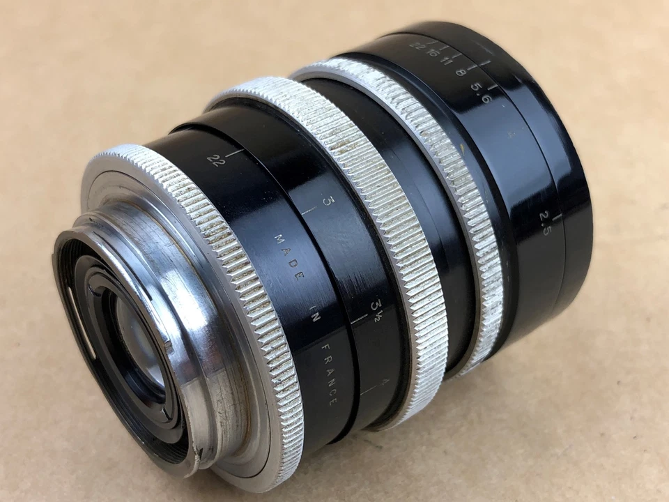 P. Angenieux 35mm F/2.5 Retrofocus Type R1 Paris Exakta Mount Lens #202237 - Image 4 of 4
