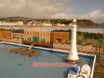 PHOTO  TEIGNMOUTH: MODEL BOATING LAKE ON THE PIER A RATHER CHARMING LITTLE PLACE