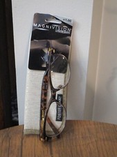 FOSTER GRANT MAGNIVISION 1.00 CLEO TORTOISE ROUND FRAME READING GLASSES NEW