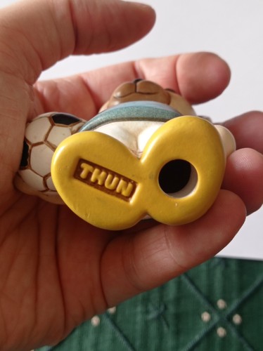 Vintage Thun Special Edition Orso Orsetto Calciatore Teddy Fuori Produzione Raro - Foto 4 di 18