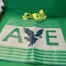 American Eagle Outfitters Large Reusable Shopping Bag 15x19x6 B12