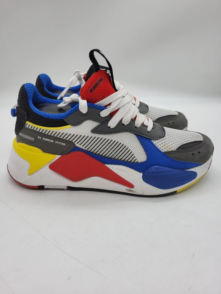 Devorar demasiado Aclarar Puma Unisex Kids Primary Colors RS-X Toys Lace-Up Running Sneaker Size US  6C | eBay