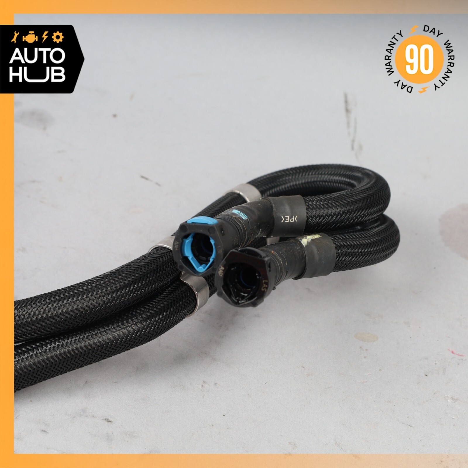 08-10 Bentley Continental GT Flying Spur 6.0L W12 Fuel Line Pipe Hose OEM 36K