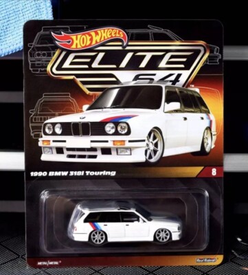 Hot Wheels Elite 64 Release #8 1990 BMW 318i Touring New In Box As Pic