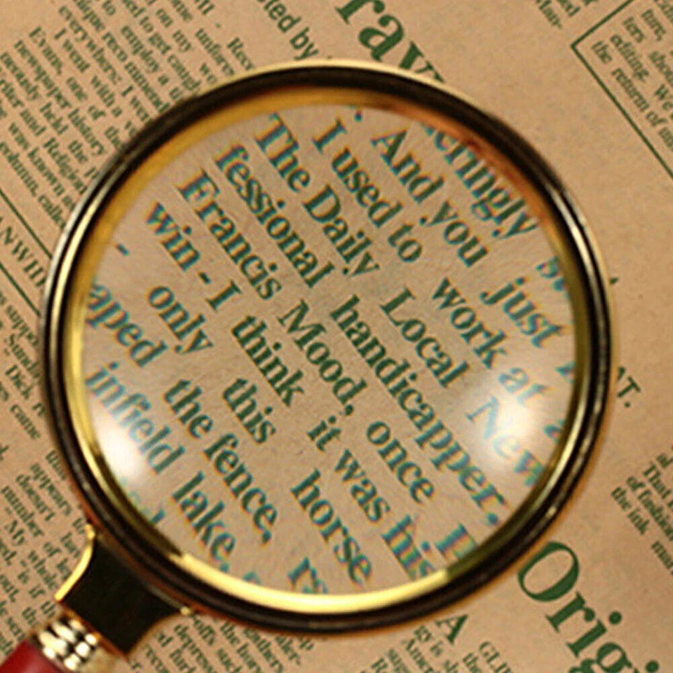 10X Magnifier Handheld Mini Reading Magnifying Glass Lens Jewelry Loupe - Image 2 of 4