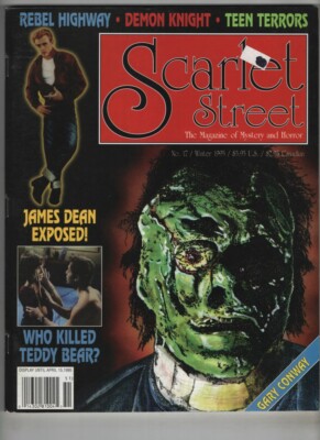 Scarlet Street Magazine James Dean Gary Conway Winter 1995 101920nonr