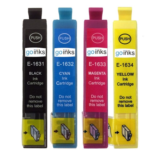 4 Ink Cartridges Compatible to replace T1631 T1632 T1633 T1634 (16XL) non-OEM - Picture 2 of 2