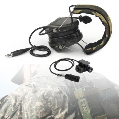 H60 Sound Pickup Noise Reduction CS Headset für AN/PRC-152 AN/PRC-148 U329 Radio