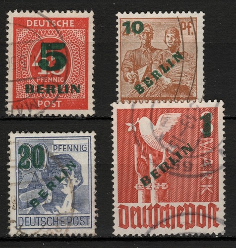 Germany Berlin Stamp - 1949 - #9N64-7 - USED | eBay