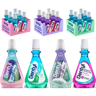 Dentyl Fresh Protect CPC Mouthwash, Alcohol Free Oral Rinse For Adults & Kids 6 Years , Mint & Strawberry, 500 Ml - View #5