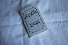 Booklet Booklet JEAN D'EVE SECTORA Original Vintage