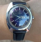 Vintage Timex Watch Quartz Body size 39mm with crown. For parts or repair!!!