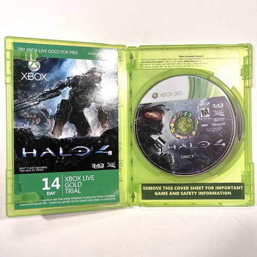 Halo 4 (Xbox 360, 2012) - CIB COMPLETE IN BOX TESTED - Picture 3 of 3