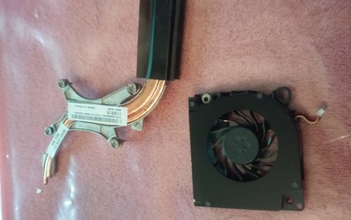 KN982 YT944 GENUINE DELL FAN AND HEATSINK LATITUDE D630 - Picture 1 of 2