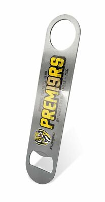 125769 RICHMOND TIGERS 2019 AFL PREMIERS STAINLESS STEEL BOTTLE OPENER