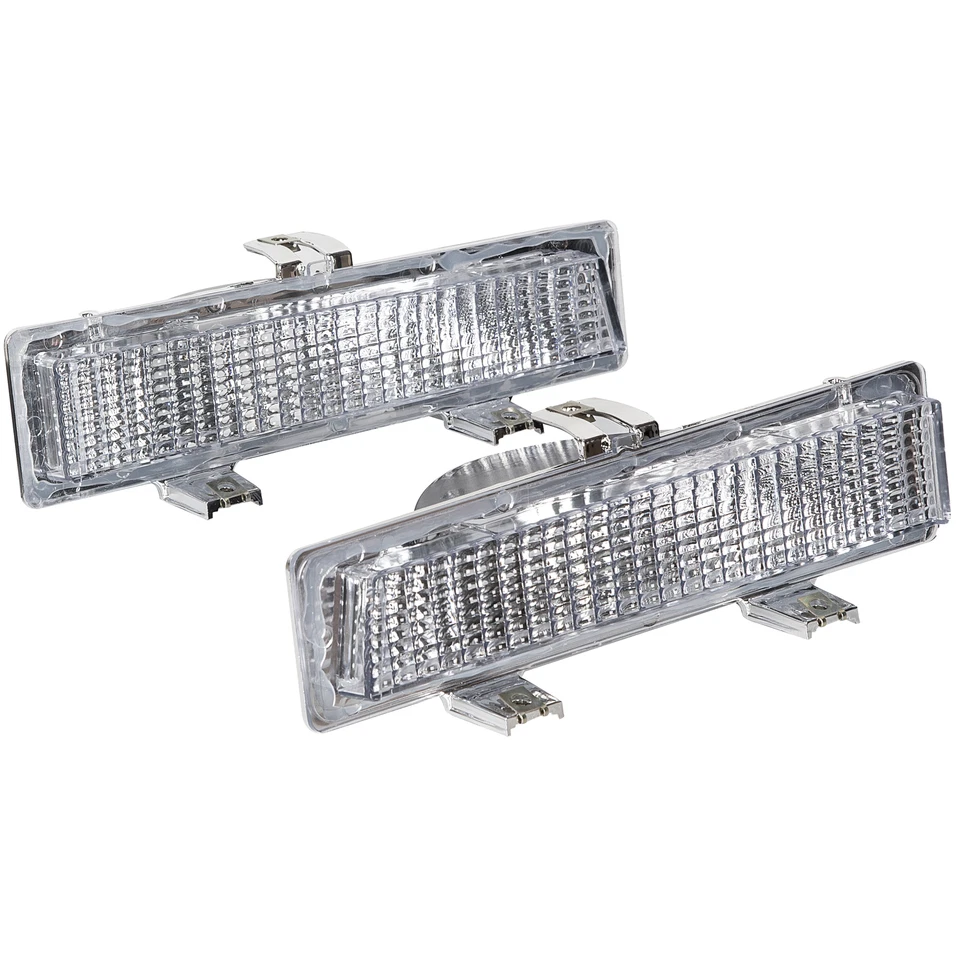 Front Pair Turn Signal Light Assembly For 1981-1988 Chevrolet Monte Carlo SS - Изображение 4 из 4