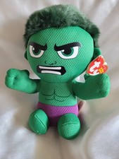 Ty Original Beanie Babies Marvel Comics Collection, 2016: The Incredible Hulk