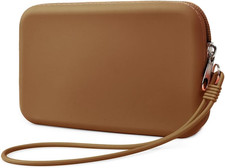 Silicone Small Makeup Bag Pouch for Purse, Travel Toiletry Bag Cute Portable Cos