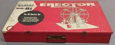 Gilbert 8 1/2 Vintage Erector All Electric Ferris Wheel Kit/Box