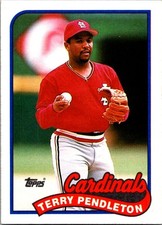1989 Topps #375 Terry Pendleton
