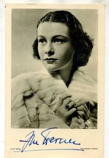 Autogrammkarte ILSE WERNER