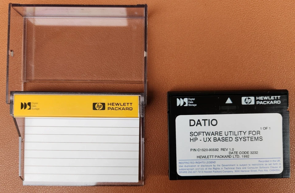 Hewlett Packard Data Cartridge Datio Software Utility For HP - UX Based Systems - Image 3 of 4
